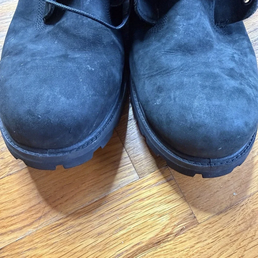 Timberland Boots Mens Sz 15 M 10073 Black Leather Primaloft 400 Gram Water Proof